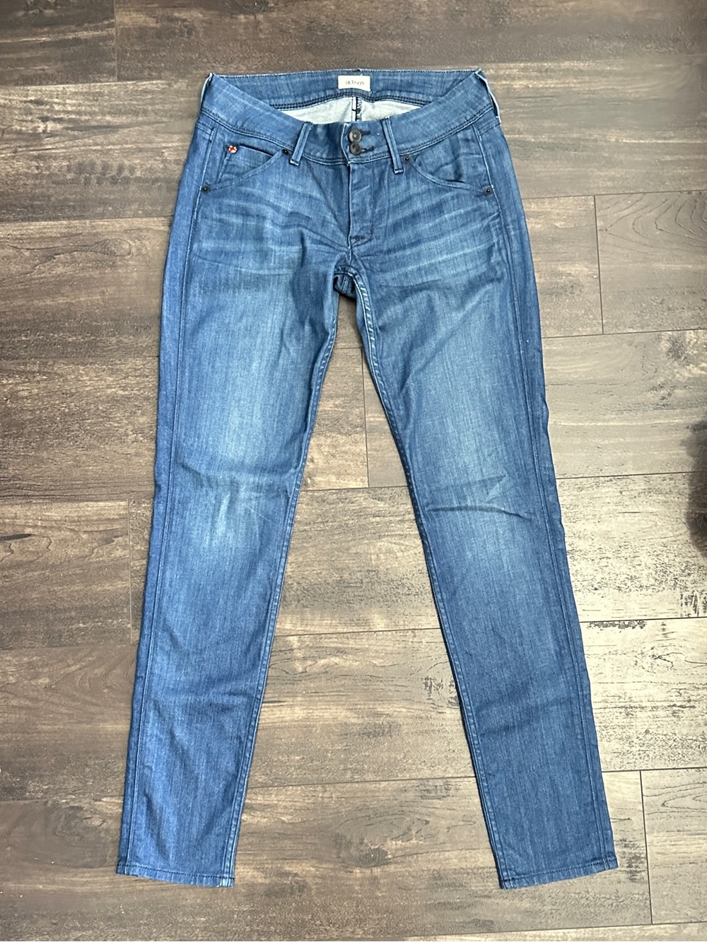 HUDSON STRETCH SKINNY JEANS 27